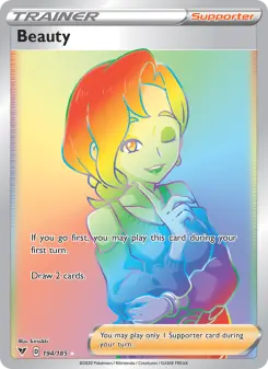 Pokémon-Karte Beauty 194/185