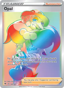 Pokémon-Karte Opal 197/185