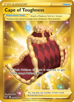 Pokémon-Karte Cape of Toughness 200/185