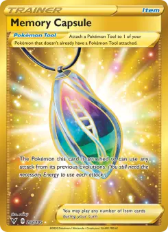 Pokémon-Karte Memory Capsule 202/185