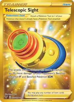 Pokémon-Karte Telescopic Sight 203/185