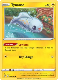 Pokémon-Karte Tynamo 057/185