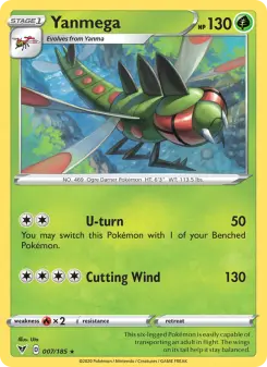 Pokémon-Karte Yanmega 007/185
