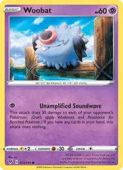 Pokémon-Karte Woobat 073/185