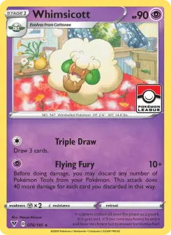 Pokémon-Karte Whimsicott 076/185