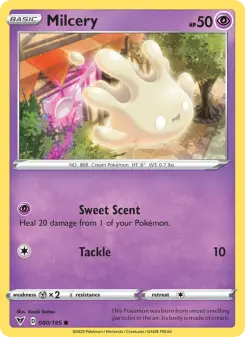 Pokémon-Karte Milcery 080/185