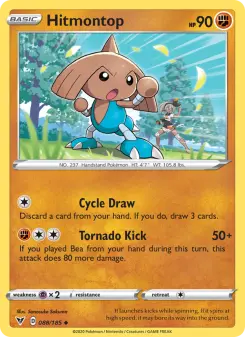 Pokémon-Karte Hitmontop 088/185