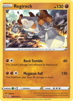 Pokémon-Karte Regirock 089/185