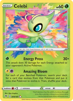 Pokémon-Karte Celebi 009/185