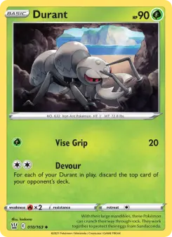 Pokémon-Karte Durant 010/163