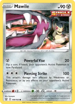 Pokémon-Karte Mawile 100/163