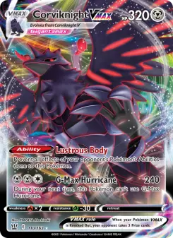 Pokémon-Karte Corviknight VMAX 110/163