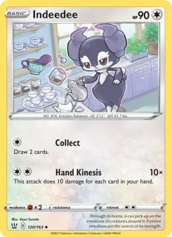 Pokémon-Karte Indeedee 120/163