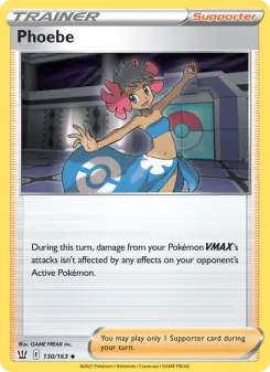 Pokémon-Karte Phoebe 130/163