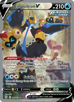 Pokémon-Karte Empoleon V 146/163