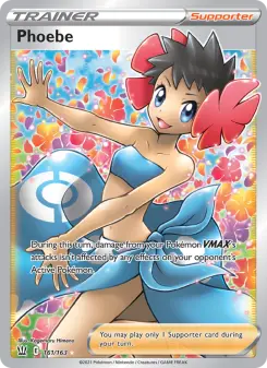 Pokémon-Karte Phoebe 161/163