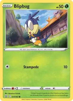 Pokémon-Karte Blipbug 017/163