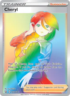 Pokémon-Karte Cheryl 173/163