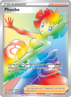 Pokémon-Karte Phoebe 175/163