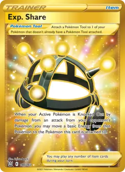 Pokémon-Karte Exp. Share 180/163