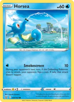 Pokémon-Karte Horsea 031/163