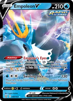 Pokémon-Karte Empoleon V 040/163