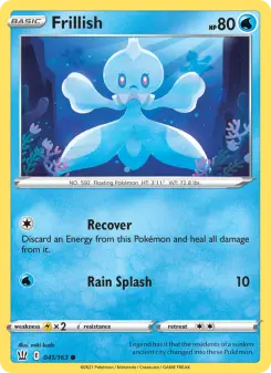 Pokémon-Karte Frillish 041/163