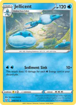 Pokémon-Karte Jellicent 042/163