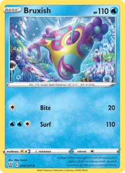 Pokémon-Karte Bruxish 043/163