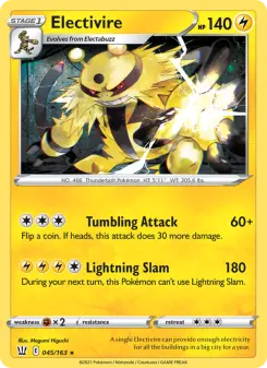 Pokémon-Karte Electivire 045/163