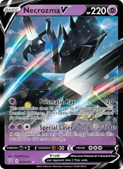 Pokémon-Karte Necrozma V 063/163