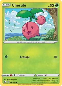 Pokémon-Karte Cherubi 007/163