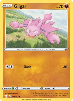 Pokémon-Karte Gligar 071/163