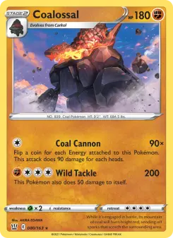 Pokémon-Karte Coalossal 080/163