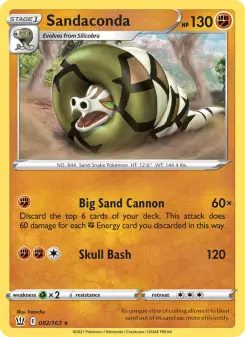 Pokémon-Karte Sandaconda 082/163
