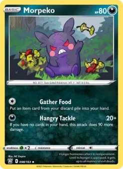 Pokémon-Karte Morpeko 098/163
