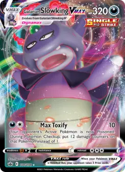 Pokémon-Karte Galarian Slowking VMAX 100/198