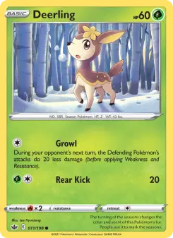 Pokémon-Karte Deerling 011/198