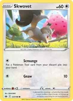 Pokémon-Karte Skwovet 127/198