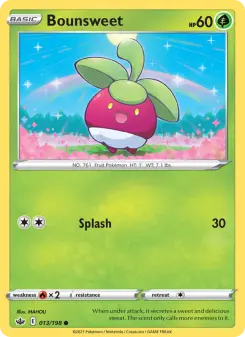 Pokémon-Karte Bounsweet 013/198