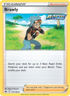 Pokémon-Karte Brawly 131/198