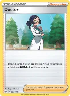 Pokémon-Karte Doctor 134/198