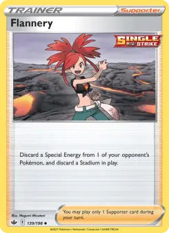 Pokémon-Karte Flannery 139/198