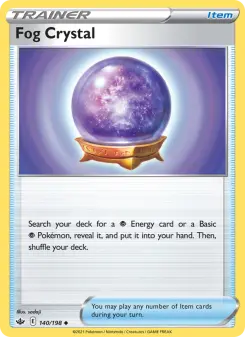 Pokémon-Karte Fog Crystal 140/198