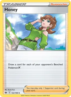 Pokémon-Karte Honey 142/198