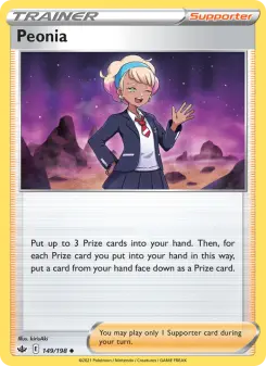 Pokémon-Karte Peonia 149/198