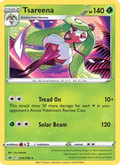 Pokémon-Karte Tsareena 015/198