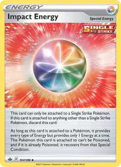 Pokémon-Karte Impact Energy 157/198