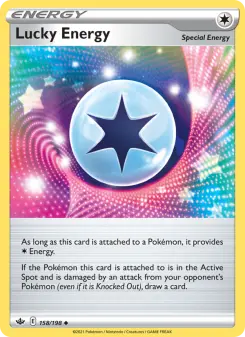 Pokémon-Karte Lucky Energy 158/198