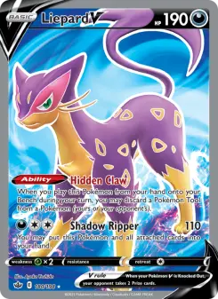 Pokémon-Karte Liepard V 180/198